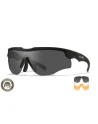 Wiley X - ROGUE COMM Grey/Clear/Rust Matte Black Frame