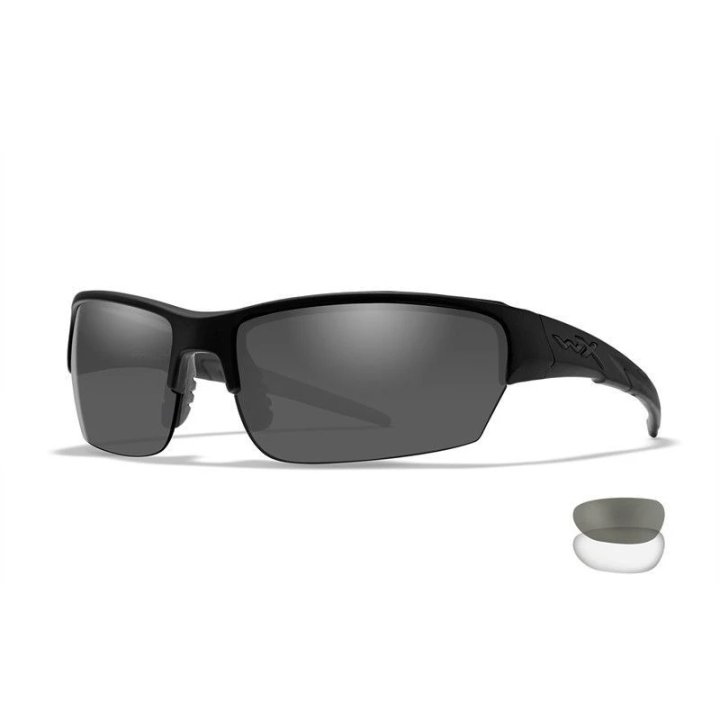 Wiley X - SAINT Grey/Clear Matte Black Frame