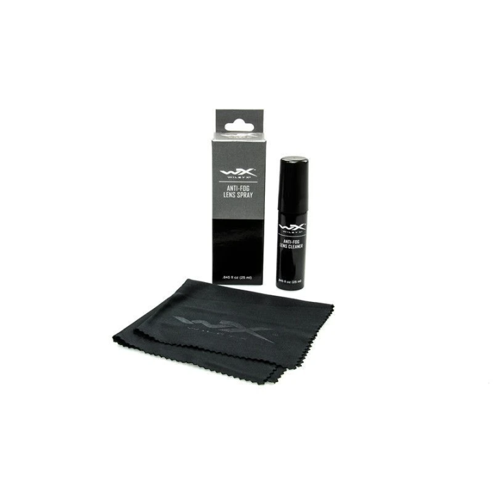 Anti-Fog Lens Cleaner 25 ml flaske med rengøringsklud