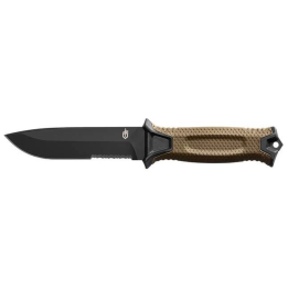 STRONGARM - BLACK, SERRATED TAKTISK KNIV