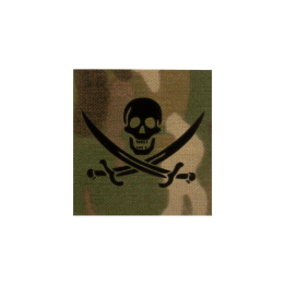 IR CALICO JACK Patch på velcro, MultiCam Print