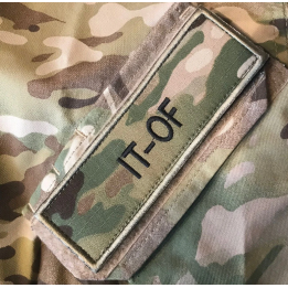 IT-OF ærmemærke, MultiCam på velcro