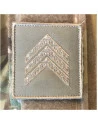 Gradstegn Sergent (uden bue), khaki på Velcro