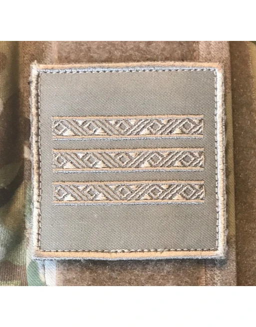 Gradstegn Overkonstabel-1, khaki på Velcro