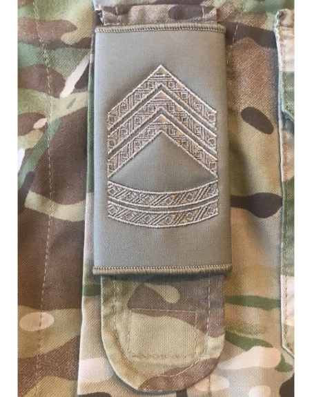 Rang Sergeant (1 Class), Khaki til Strop