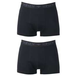 TOP GUN - Boxer Shorts, 2 pak, sort