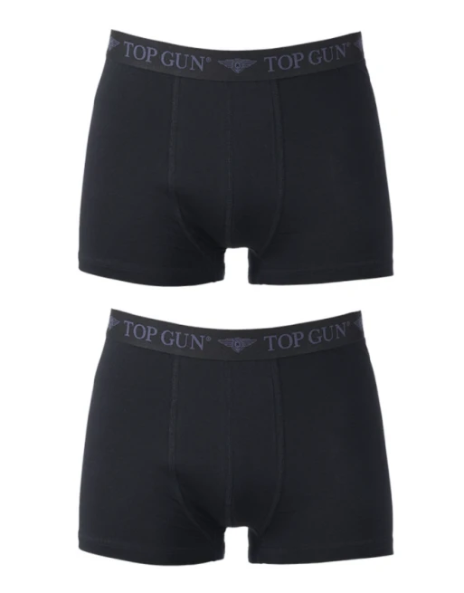 TOP GUN - Boxer Shorts, 2 pack, Black