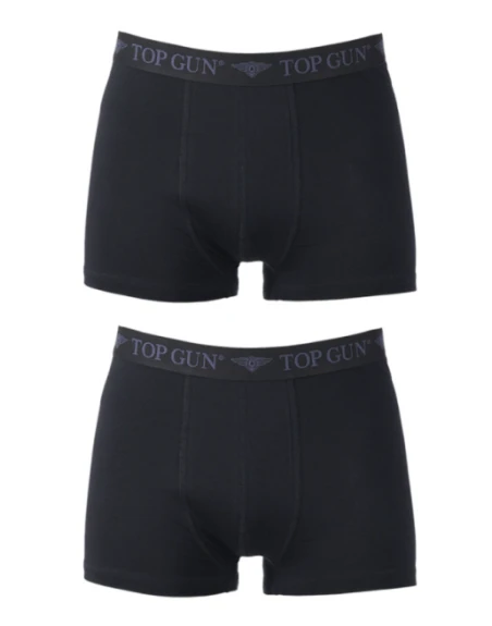 TOP GUN - Boxer Shorts, 2 pack, Black