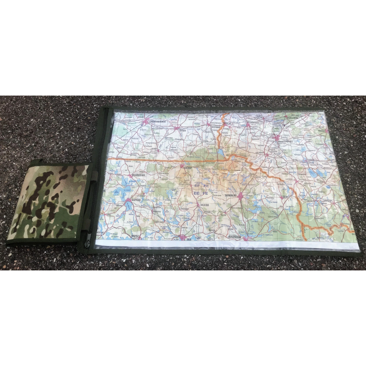 LANCER - Kortmappe, Large,  MultiCam