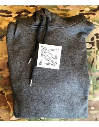 Major League Viking - Hoodie, Mørkegrå, 2XL (UDSALG)