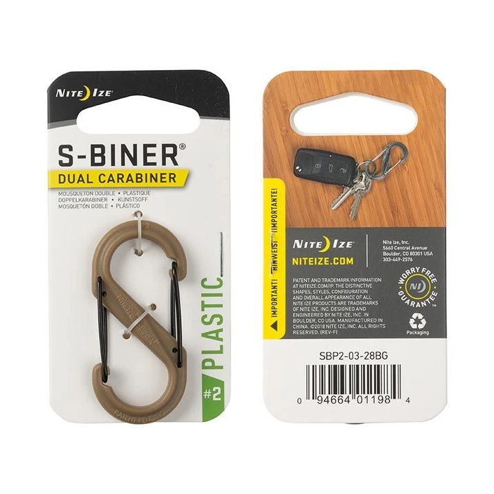 Nite Ize - S-Biner, Dual Carabiner, Small (2)