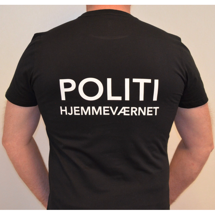 MLV - T-shirt, sort med ARMY tryk på bryst