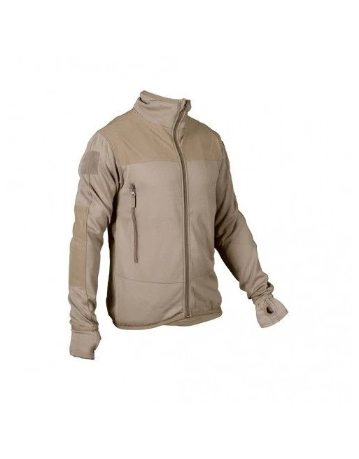 MLV - Tactical Tight Fleece (TTF), u/hætte, MTS-Khaki 
