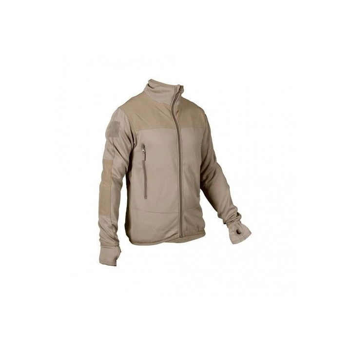 MLV - Tactical Tight Fleece (TTF), u/hætte, MTS-Khaki 