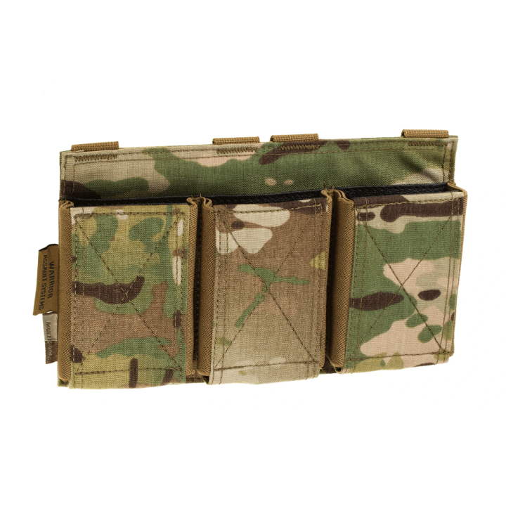 WARRIOR ASSAULT SYSTEM - Triple Elastic Mag Pouch, Multicam