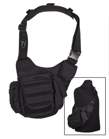 MIL-TEC - Sling Bag, sort