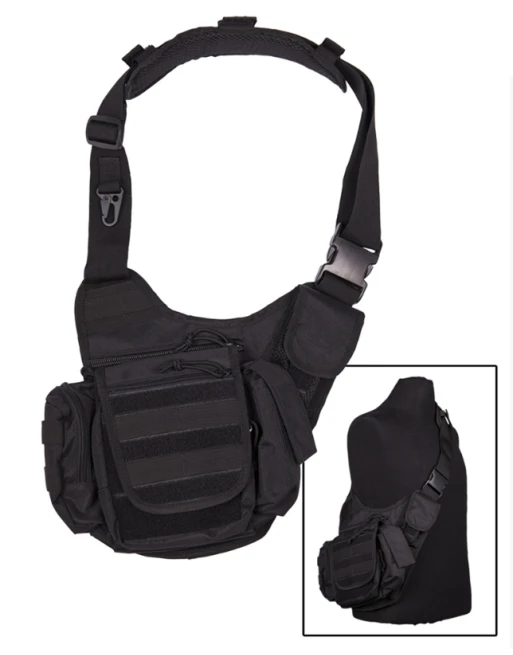 MIL-TEC - Sling Bag, sort