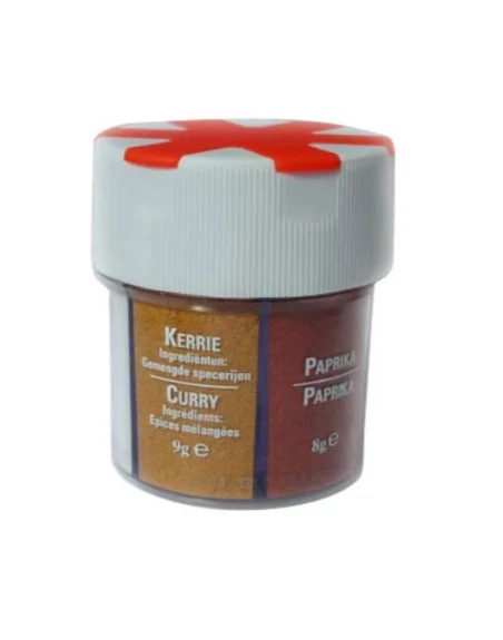 Trek´N Eat - Seasonings Dispenser 6-parts filled