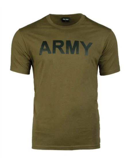 MIL-TEC - T-Shirt "ARMY" PT - Olive