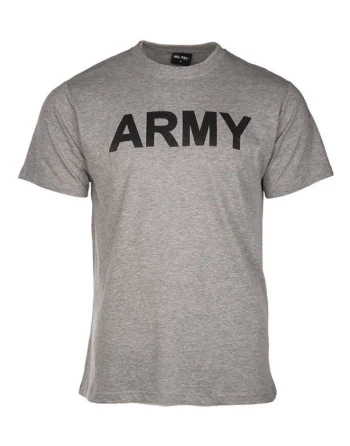 MIL-TEC - T-Shirt "ARMY" PT - Grå