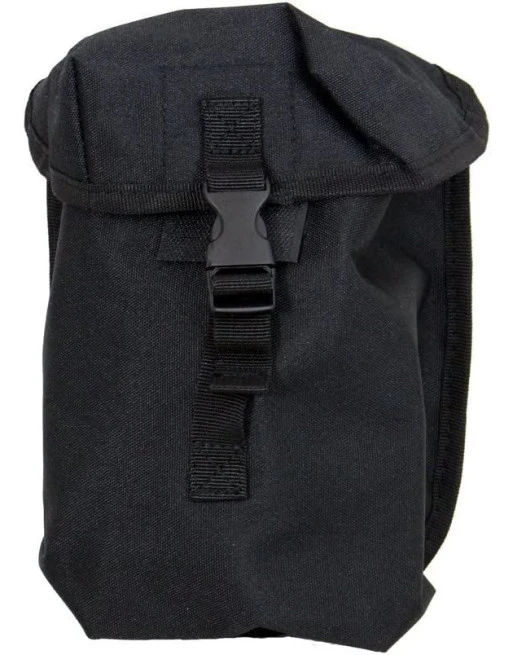 Mil-Tec Canteen Pouch, British Style, Black