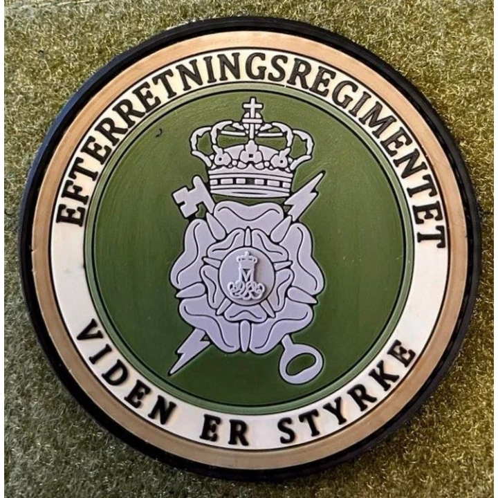 Efterretningsregimentet, Rundt, Grøn/Grå og på velcro