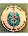 4 Nationale Støttebataljon, Rundt, Khaki og på velcro