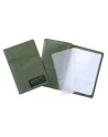Dokumentholder med plastlommer, A6, Grøn