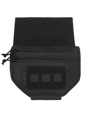 Warrior Assault System - Drop Down Velcro Utility Pouch, Black