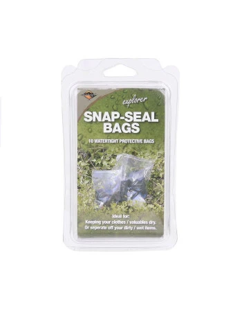 BCB - Snap seal bags (CL006), 10 stk (L&S)