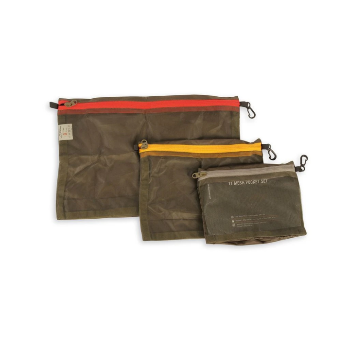 Tasmanian Tiger - TT Mesh Pocket Set, Oliven