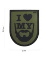 3D PATCH I LOVE MY BEARD