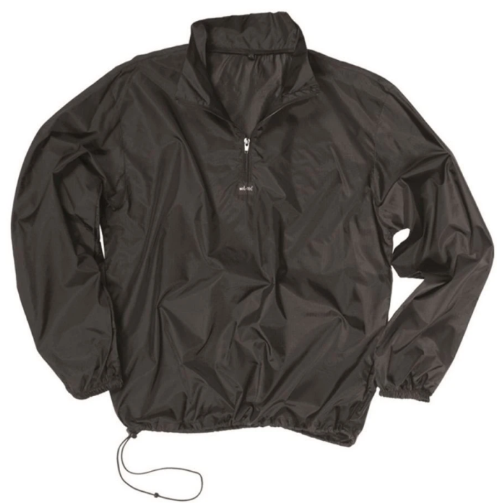 MIL-TEC - Windbreaker, Sort