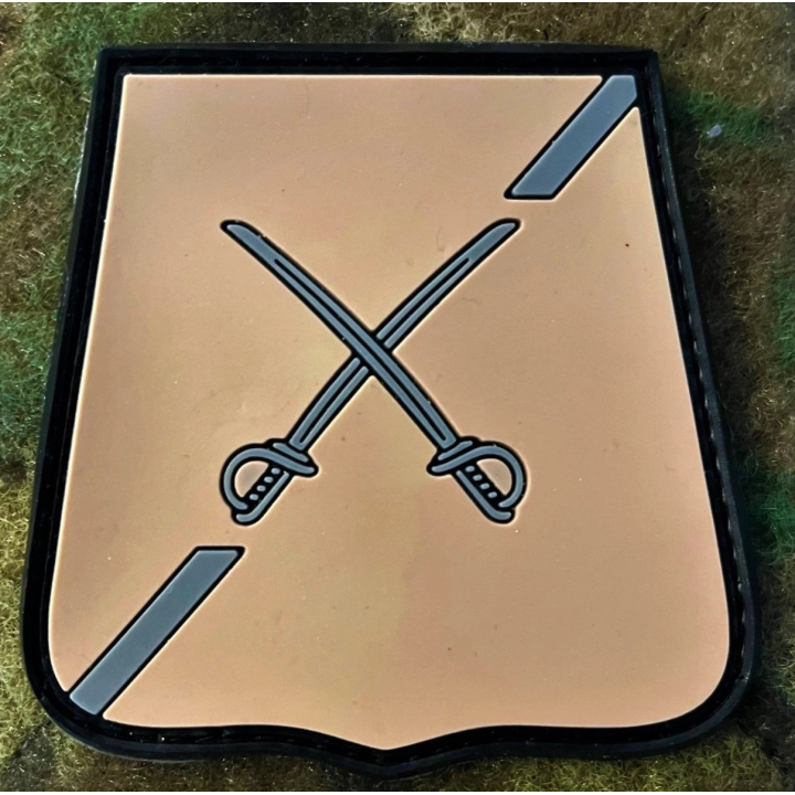 III GHR, Skjold, Felt, PVC mærke på velcro