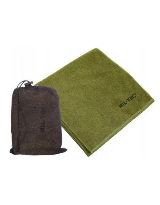 Mil-Tec - Microfiberhåndklæde, Oliven