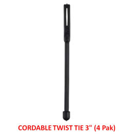 NITE IZE - GEAR TIE CORDABLE, Sort