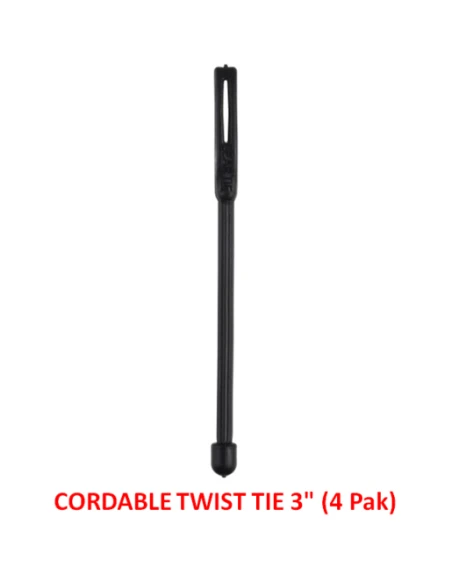 NITE IZE - GEAR TIE CORDABLE, Sort