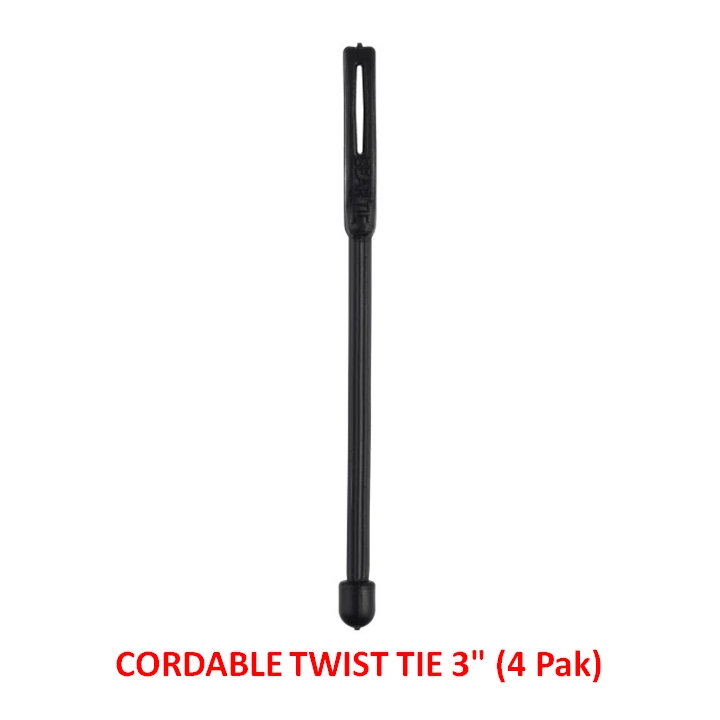 NITE IZE - GEAR TIE CORDABLE, Sort