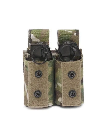 Warrioe Assault Systems - DOUBLE 40MM GRENADE POUCH, Multicam