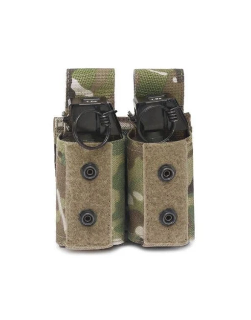 Warrioe Assault Systems - DOUBLE 40MM GRENADE POUCH, Multicam