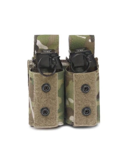 Warrioe Assault Systems - DOUBLE 40MM GRENADE POUCH, Multicam