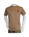 LANCER - T-shirt, MTS-Khaki m. Den Kgl. Livgardes Regimentsmærke
