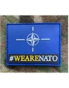 NATO Flag - WEARENATO, PVC med Velcro (6,5x5cm)
