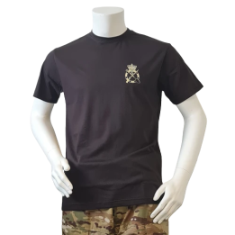 LANCER - T-shirt, MTS-Khaki m. Ingeniørregimentets Regimentsmærke