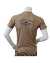RAVEN - T-shirt, MTS-khaki - med ROYAL DANISH AIR FORCE tryk på ryg