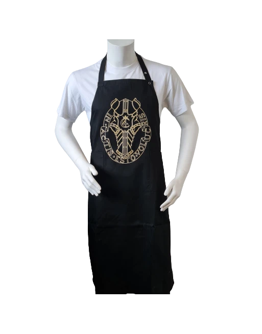 Forklæde m. Garderhussarregimentets regimentsmærkemærke