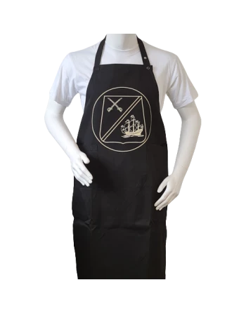 Forklæde m. 4. Marineeskadrons enhedsmærke