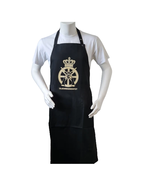 Forklæde m. Trænregimentets regimentsmærke
