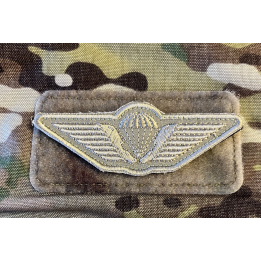 Dansk Faldskærmsvinge, Khaki/MTS-Khaki med Velcro