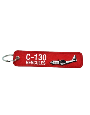 Key Hanger - "REMOVE BEFORE FLIGHT" & C-130 Hercules